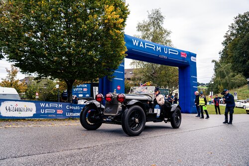 Erster Blick auf die Fahrzeuge des 1000 Miglia Warm Up Austria