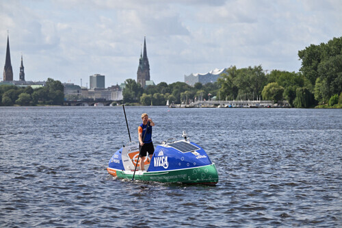 Mit dem Stand-Up-Paddle-Board über den Atlantik
