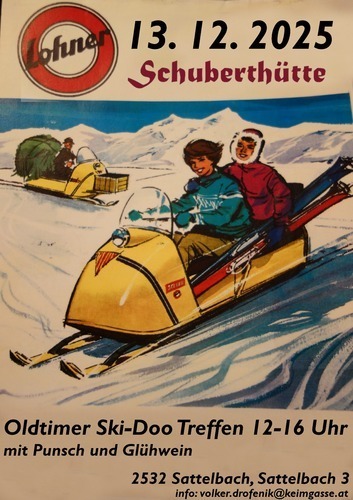 Zwoa Kufen ka gführiger Schnee...