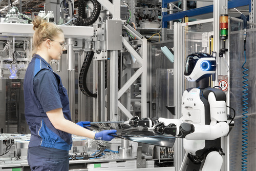 BMW Group setzt erstmals humanoide Roboter in der Produktion in Deutschland ein