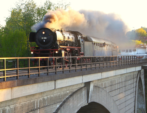 Dampflok 001 180-9 in Kempten