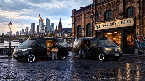 Volkswagen Nutzfahrzeuge zeigt flexible Plattform des autonomen ID. Buzz auf der NVIDIA GTC Berlin