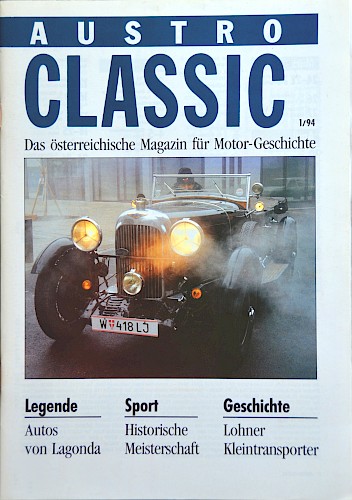 Inhaltsverzeichnis 1994/01